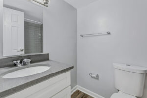 Luxurious Apartment Exterior with Beautiful Landscaping